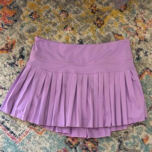 Goldhinge Pleated Mini Skirt XL